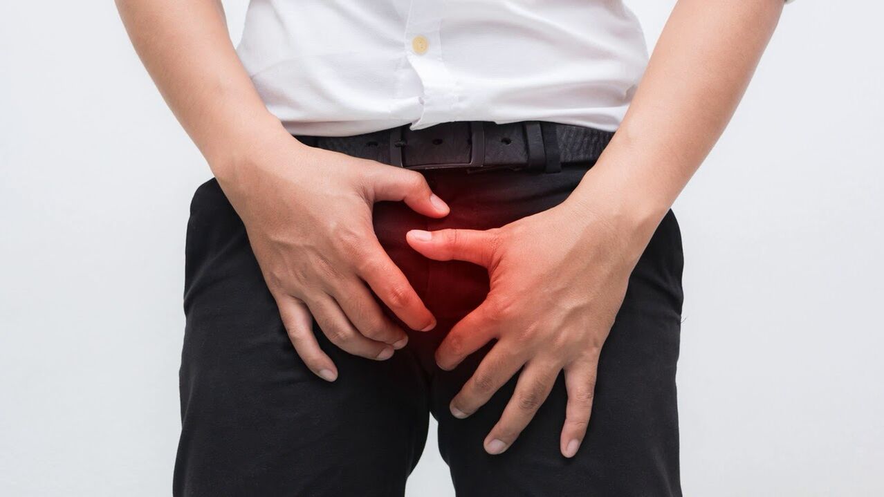 dolor en la ingle con prostatitis