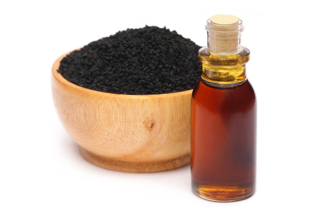 aceite de comino negro para la prostatitis