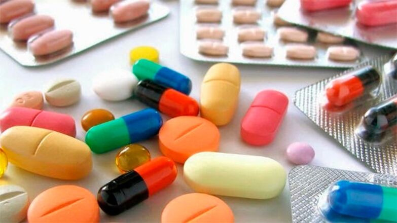 Cápsulas y tabletas para el tratamiento de la prostatitis